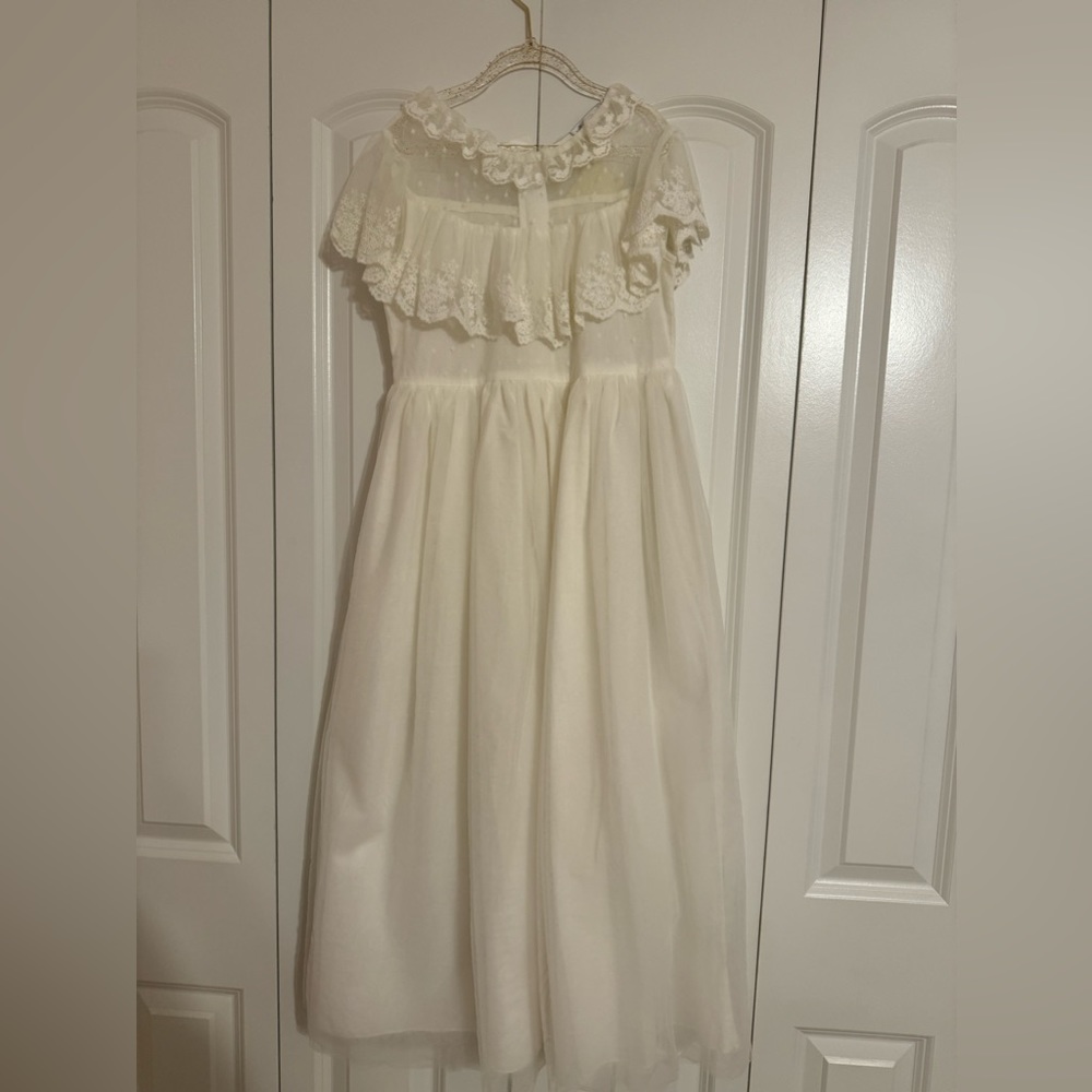 Off white dress for communion or special event